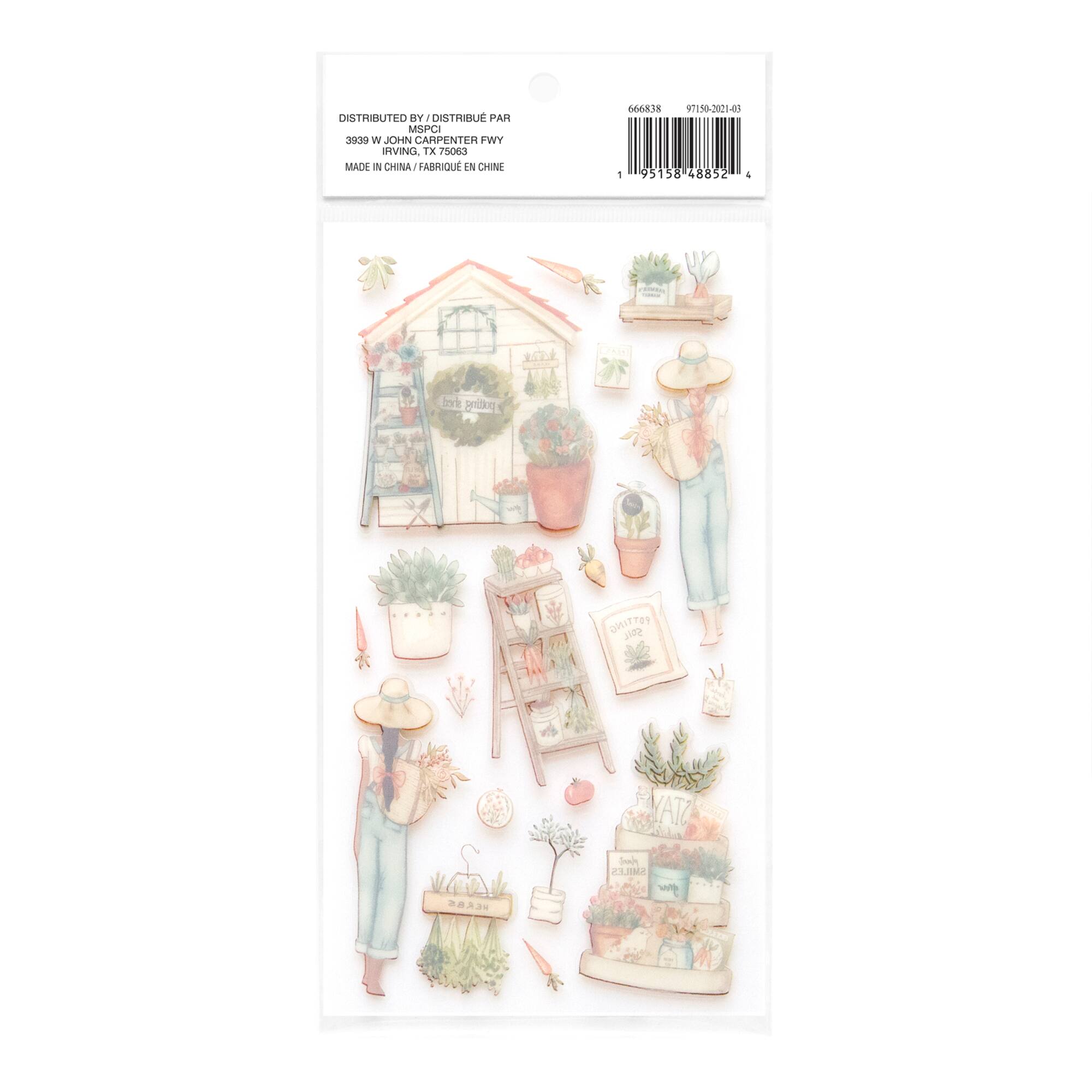 Gardening Dimensional Stickers by Recollections™